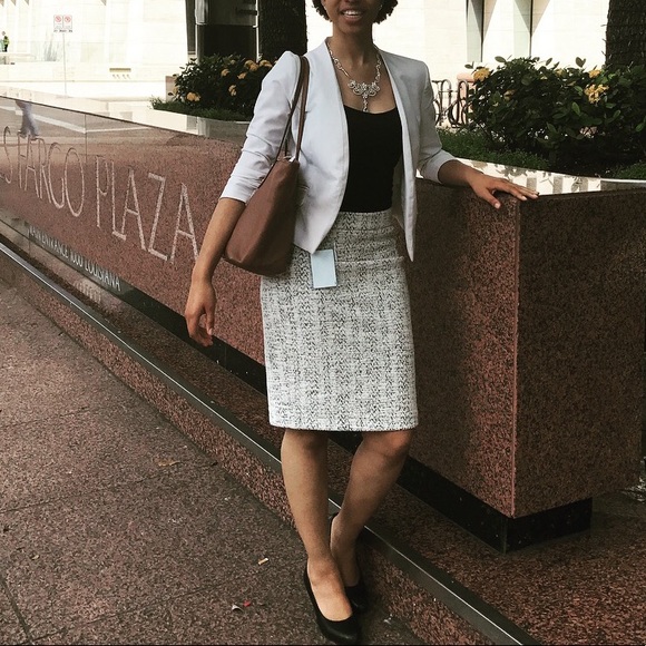 Classic Tweed Pencil Skirt - Picture 5 of 5